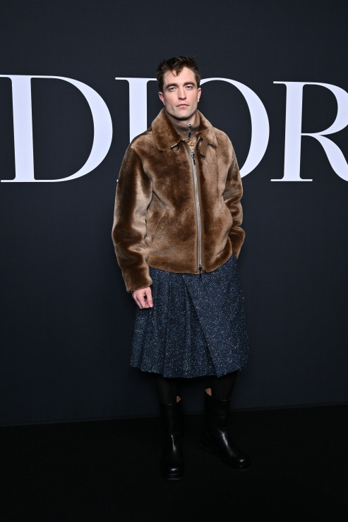 Robert Pattinson na pokazie Dior Homme jesień-zima 2023/2024