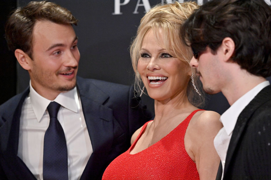 Pamela Anderson z synami