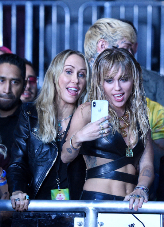 Tish Cyrus i Miley Cyrus