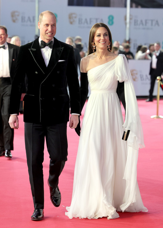Księżna Kate na gali BAFTA 2023