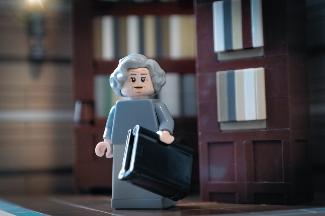 Wisława Szymborska w wersji LEGO