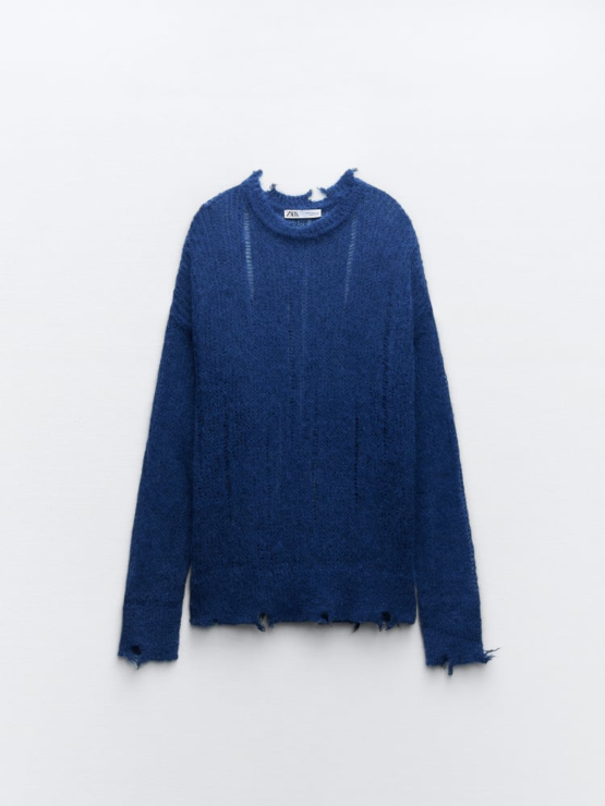 Sweter Zara, przeceniony na 99,90 zł ze 149 zł