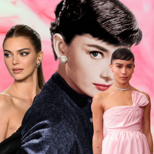 Modne brwi 2022: Kendall Jenner i Zöe Kravitz uwielbiają ten trend. Inspirują się Audrey Hepburn