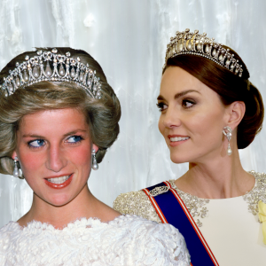 księżna Diana i księżna Kate